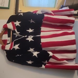 Fleece USA WOMENS lg. With hat